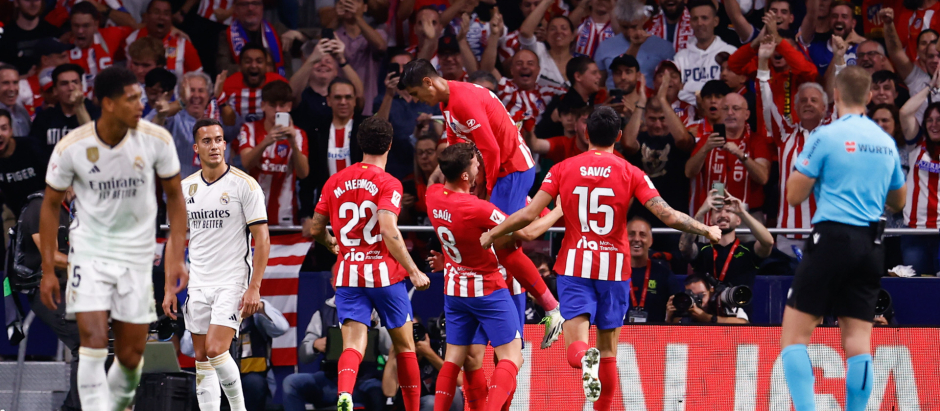 La victoria frente al Real Madrid supuso un punto de inflexión en el Atlético de Madrid