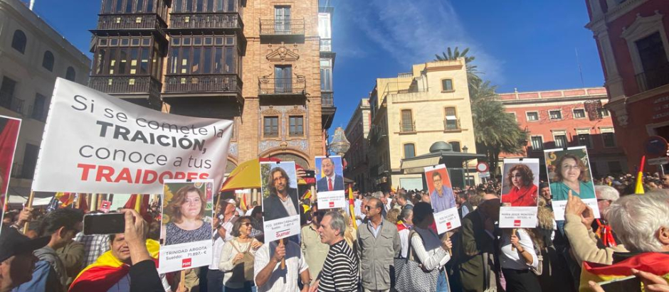 Manifestación en Sevilla