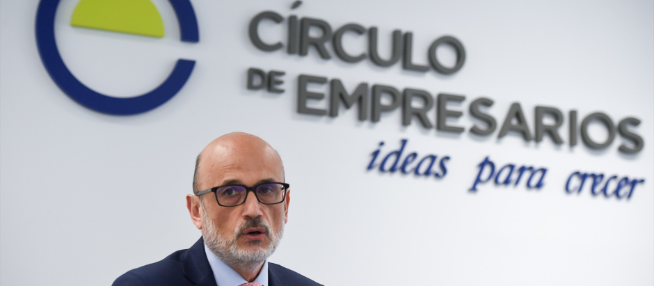 El presidente del Círculo de Empresarios, Manuel Pérez-Sala