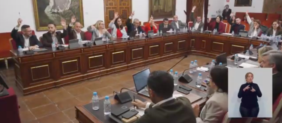 PSOE e IU votan en contra de la moción contra la Ley de Amnistía en la Diputación de Córdoba