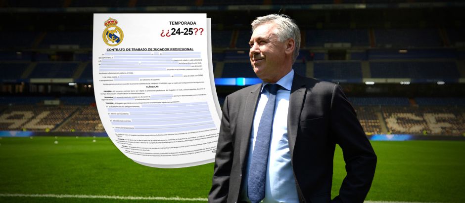 El contrato de Carlos Ancelotti con el Real Madrid termina este verano