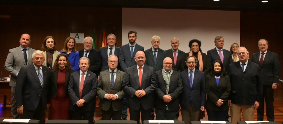 Comité ejecutivo del Consejo Andaluz de Cámaras de Comercio
