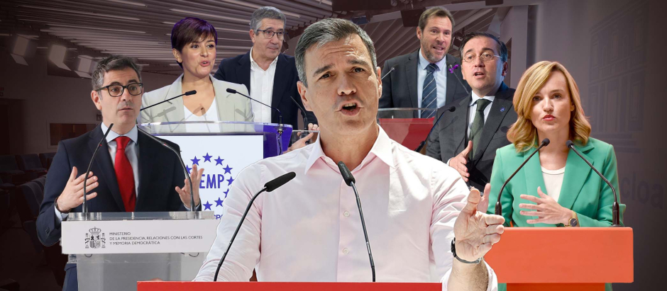 Numerosos ministros y cargos del PSOE han intentado defender la amnistía