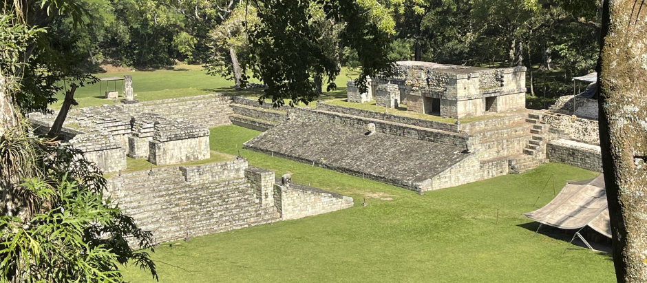 El Parque Arqueológico de Copán Ruinas, en Copán (Honduras)