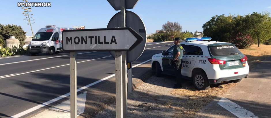 Guardia Civil en Montilla