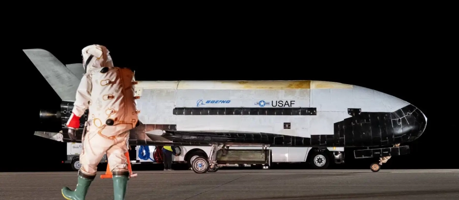 El avión orbital X-37B