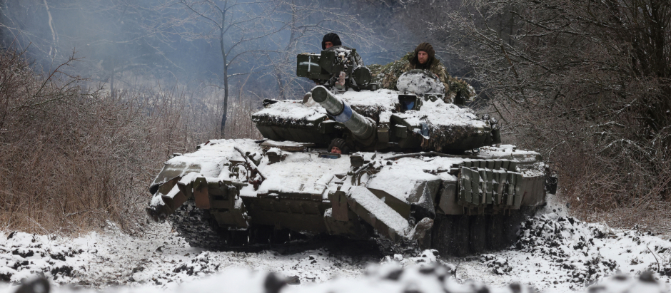 Fuerzas ucranianas en la región de Donetsk