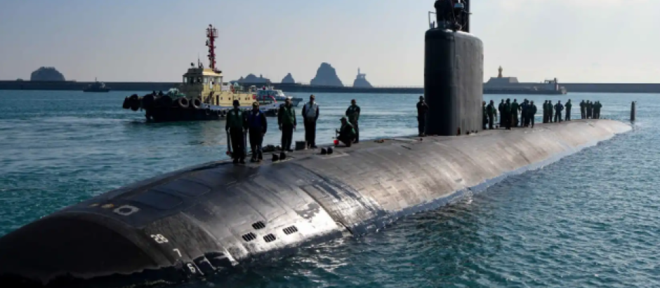 El submarino nuclear USS Springfield de Estados Unidos