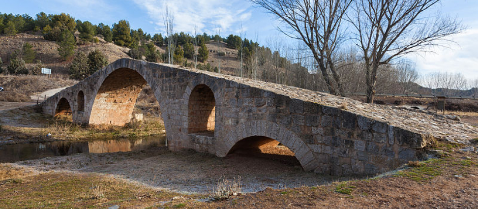 Imagen del río Pancrudo, en Teruel