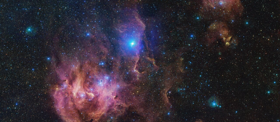La Nebulosa del Pollo Corredor, en la nueva imagen difundida por el ESO