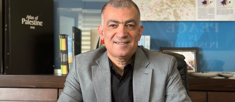 Nidal Foqaha, director general de la Coalición Palestina por la Paz (