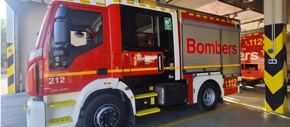 Un camión de bomberos del Consorcio Provincial de Alicante