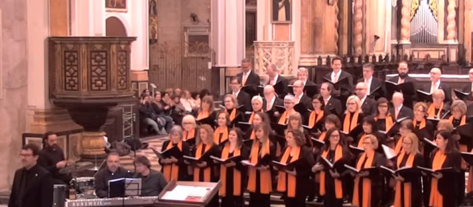 Imagen de un concierto celebrado en la Catedral de Valencia, en junio de 2023