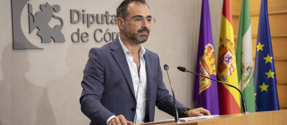 El presidente de Iprodeco y delegado de Desarrollo Económico, Promoción y Empleo de la Diputación de Córdoba, Félix Romero.