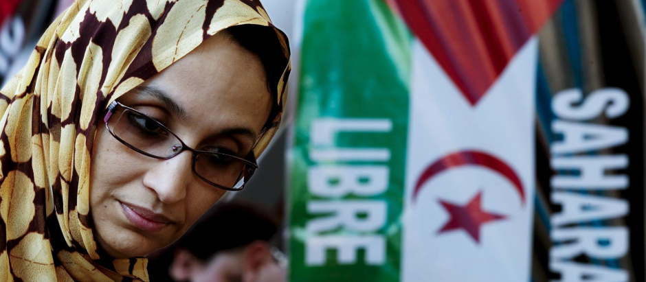 La activista saharaui Aminetu Haidar