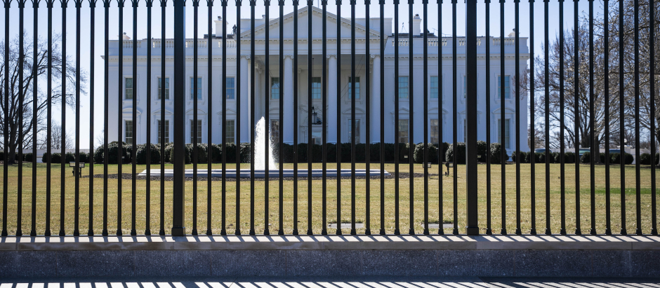 El exterior de la Casa Blanca, en Washington, DC