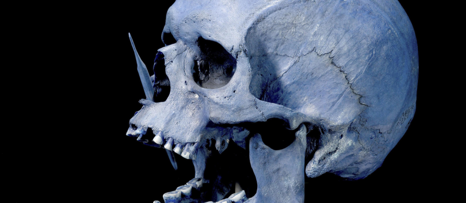 Imagen de uno de los cráneos del neolítico analizados