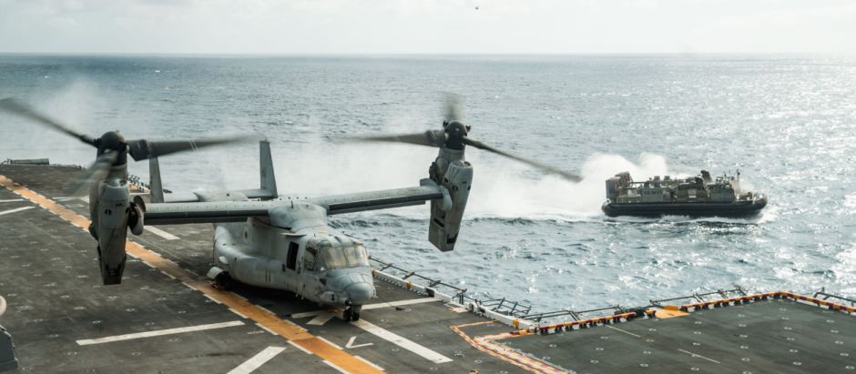 Maniobras militares de la Marina de EE.UU.