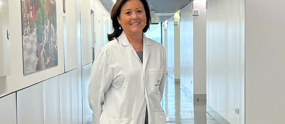 La jefa del servicio de Oncología Médica del Hospital Quirónsalud Córdoba, María Jesús Rubio.