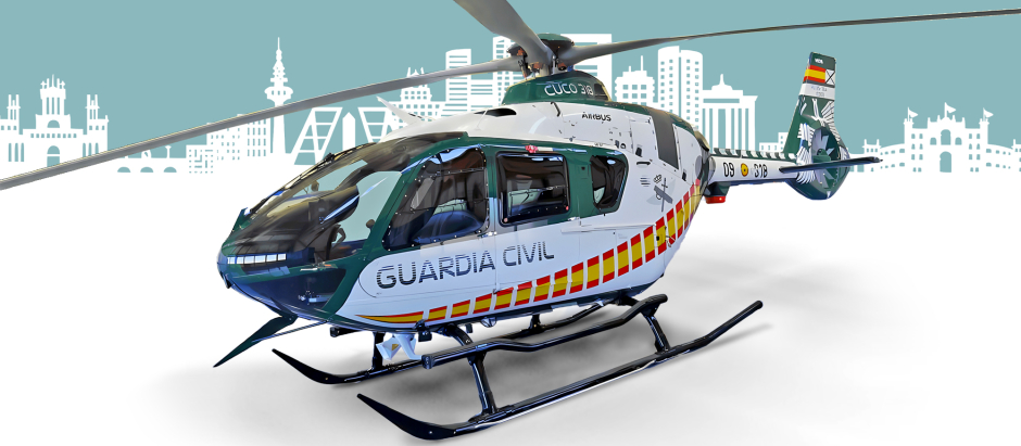 Los nuevos helicópteros H135 adquiridos por la Guardia Civil