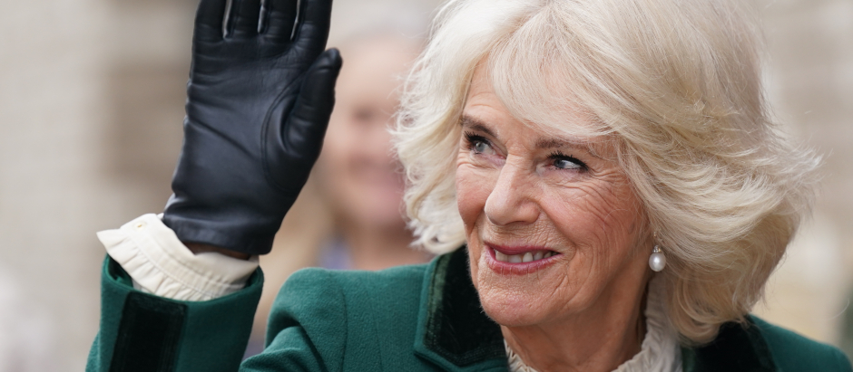 Queen Camilla visit to the newly opened Meadows Community Centre in Cambridge. Picture date: Friday February 2, 2024.