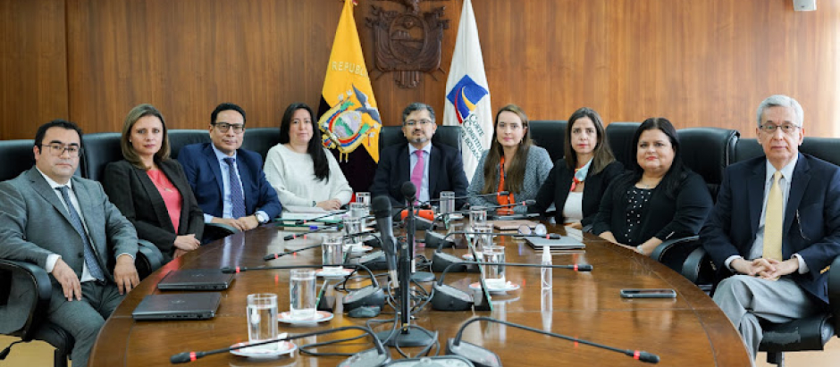 Magistrados de la Corte Constitucional de Ecuador