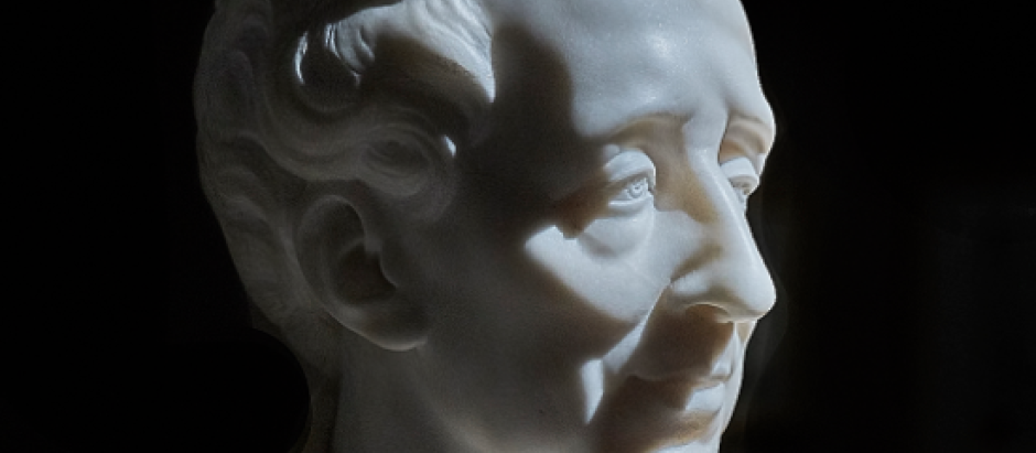 Busto de Montesquieu de Emmanuel Cattier