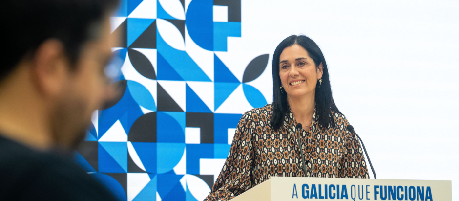 La secretaria general del PP de Galicia, Paula Prado