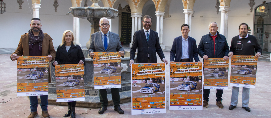 Presentación del cartel Rallycrono Ciudad de Córdoba