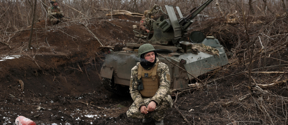 Las tropas ucranianas están exhaustas tras dos años de guerra sin interrupción