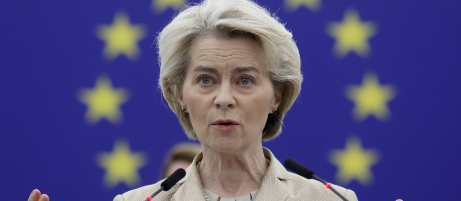 La Presidenta de la Comisión Europea, Ursula von der Leyen