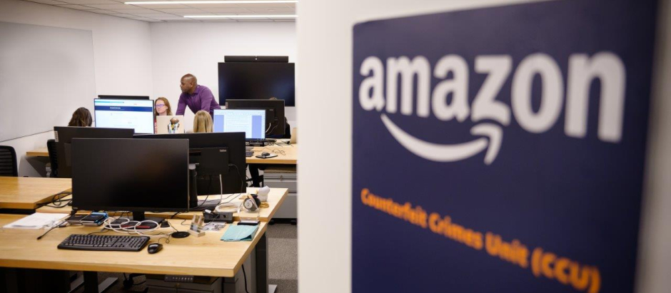Centro de Amazon contra la falsificación