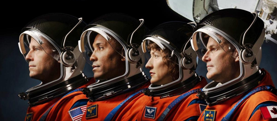 Astronautas de la misión Artemis 2