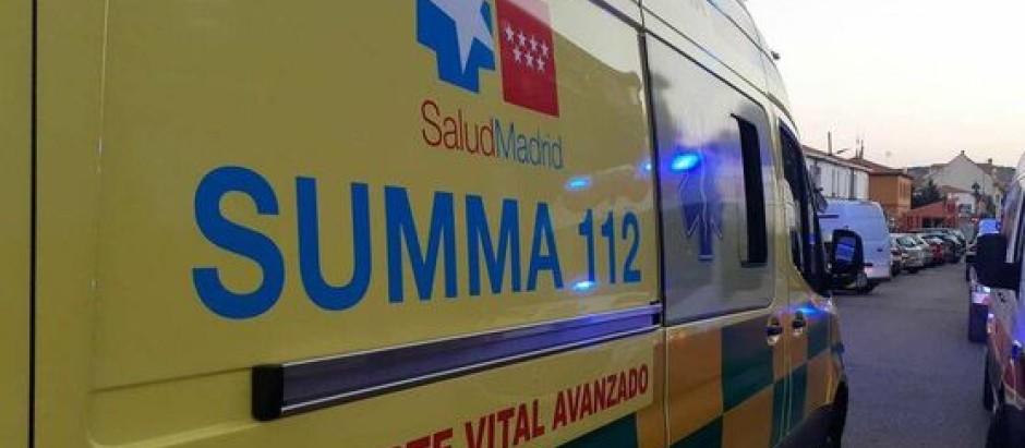 Ambulancia de SUMMA 112.