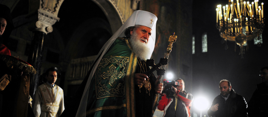 El patriarca Neófito, de la Iglesia ortodoxa búlgara