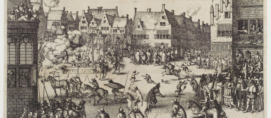 Ahorcado, arrastrado y descuartizado fue un tipo de ejecución implantado en Inglaterra desde 1351