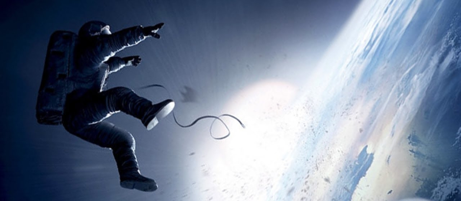 Fotograma de la película Gravity (2013)
