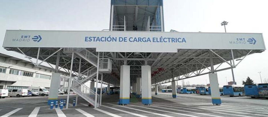 Estación de carga eléctrica Carabanchel