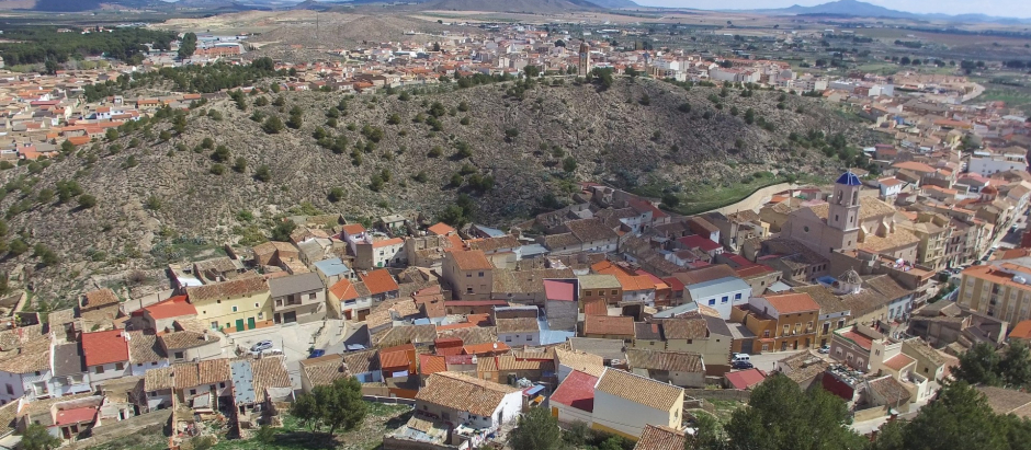 Vista de Tobarra, en Albacete