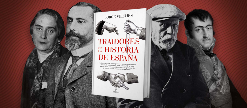 Portada del libro 'Traidores de la historia de España'