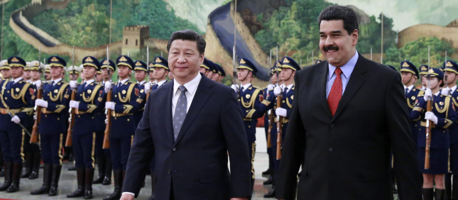 El presidente chino, Xi Jinpingm y su homólogo venezolano, Nicolás Maduro