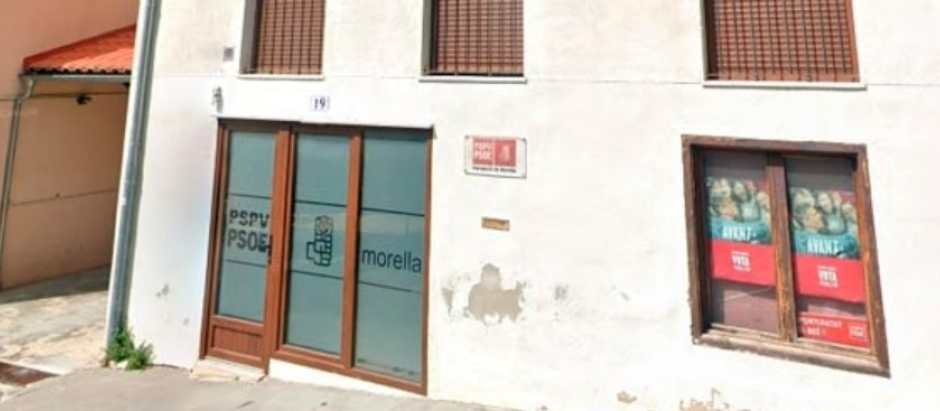 Sede del PSPV en Morella, Castellón