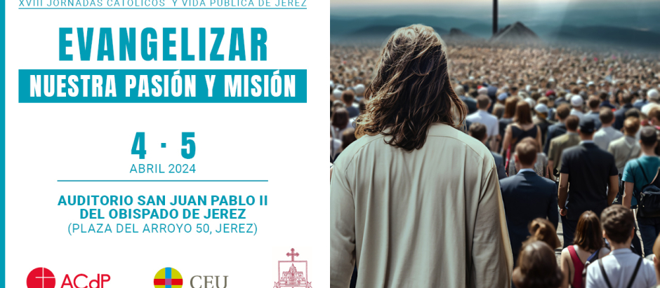 Cartel de las Jornadas Católicos y Vida Pública de Jerez