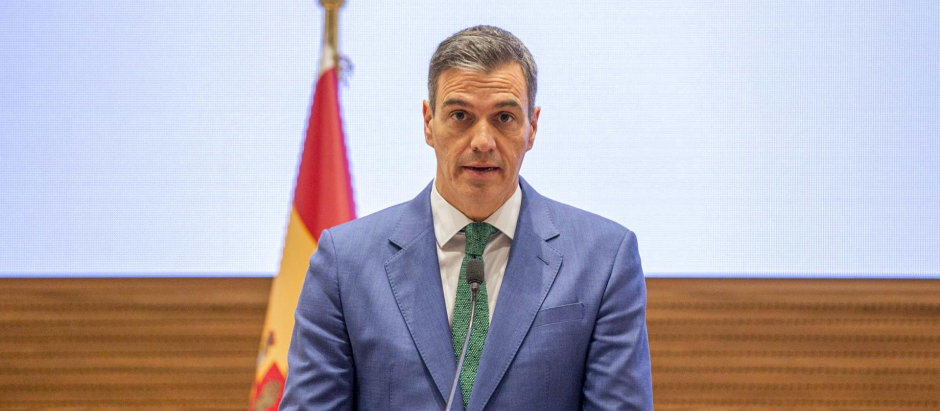 El presidente del Gobierno, Pedro Sánchez, en Catar
