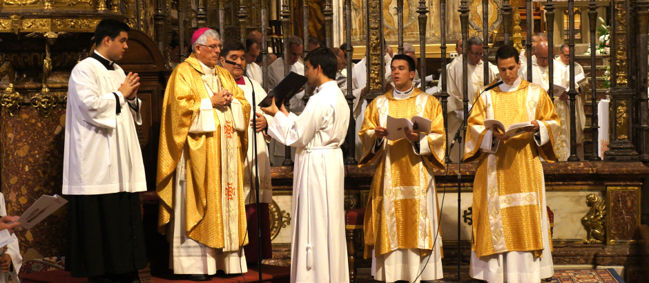Celebración del Corpus Christi en rito hispano-mozárabe en la catedral de Toledo