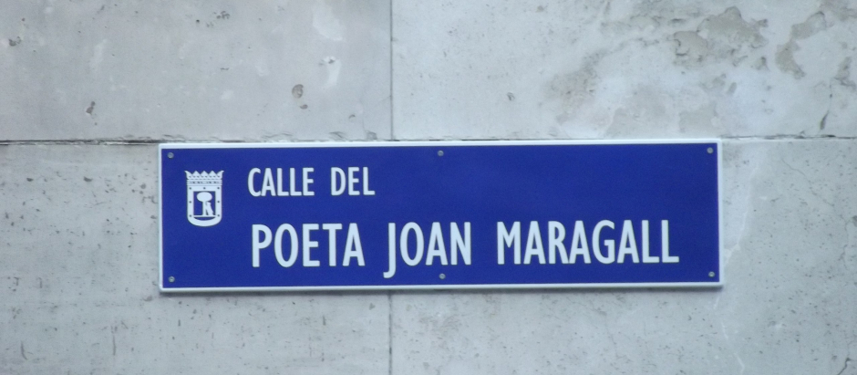 Calle del Poeta Joan Maragall
