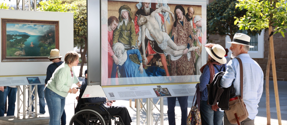 La exposición ''El Prado en las calles' se puso en marcha en 2015