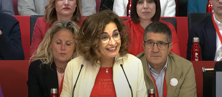 María Jesús Montero interviene en el Comité Federal del PSOE este sábado