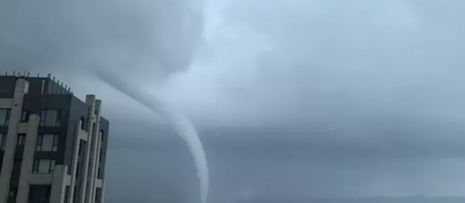 Tornado en China