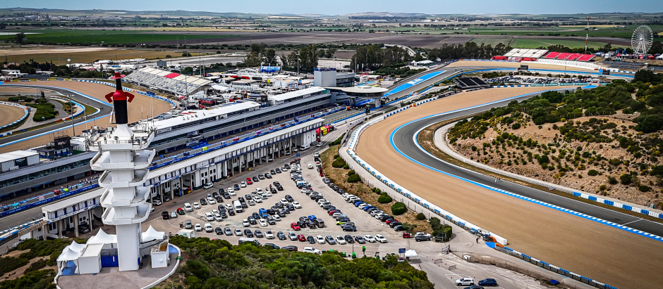 Vista general del circuito de Jerez